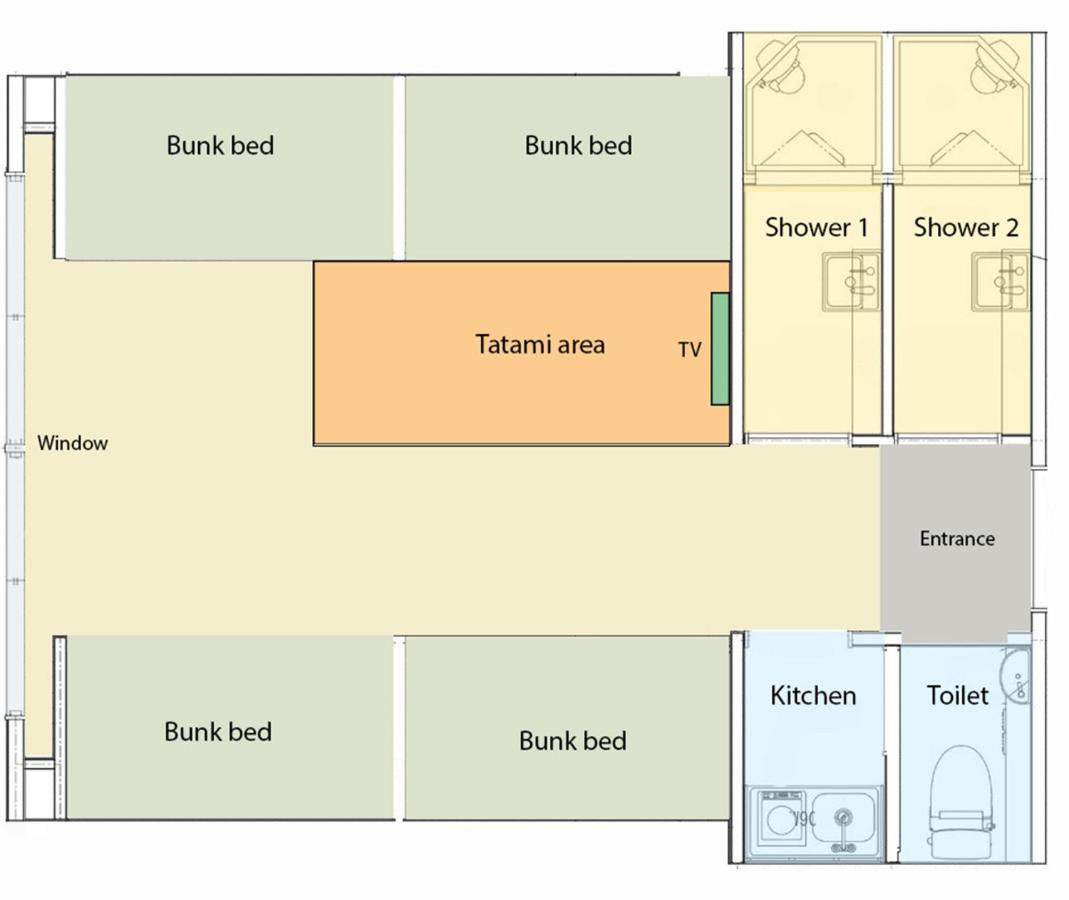 Ten Apartment Hotel Fukuoka  Ngoại thất bức ảnh